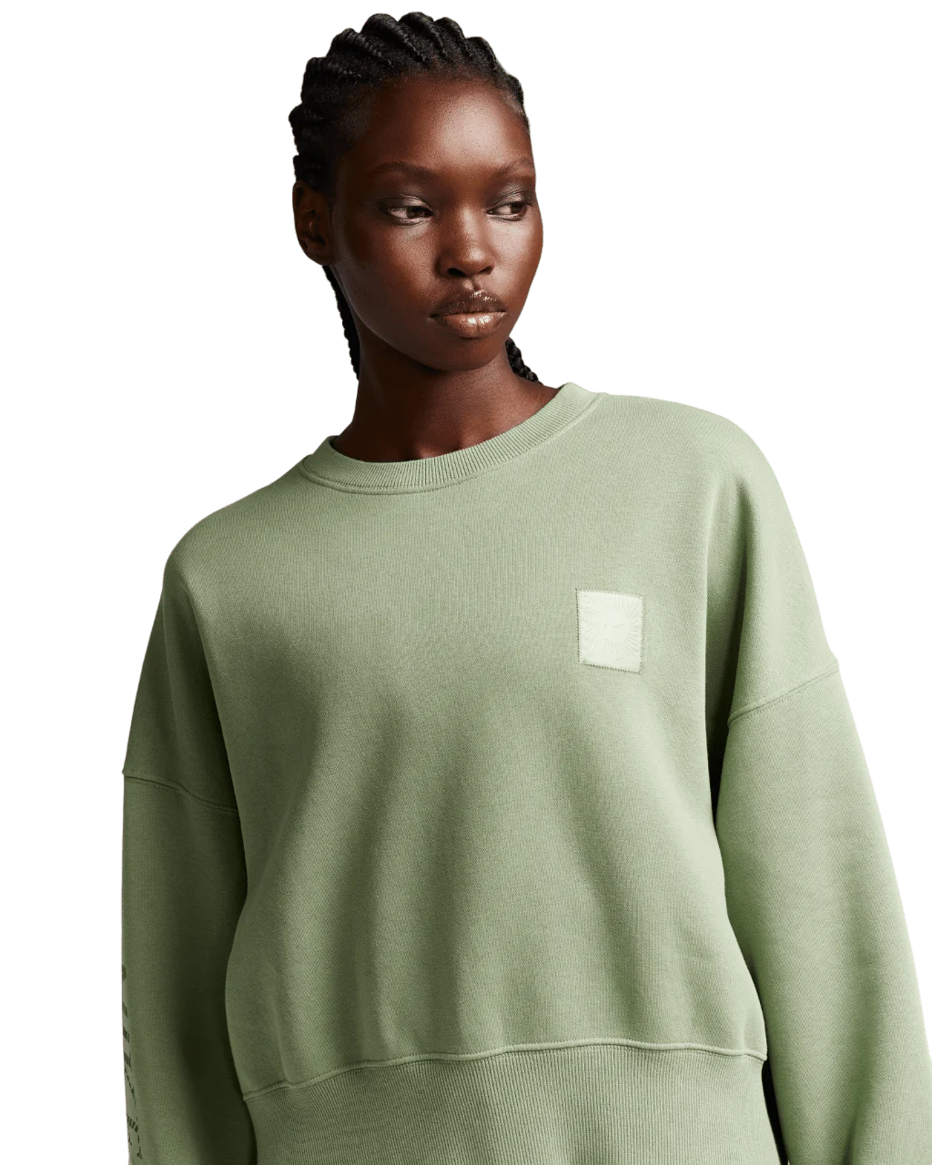 Women s Fleece Over Oversized Sweatshirt FN7364 386 Football Australia