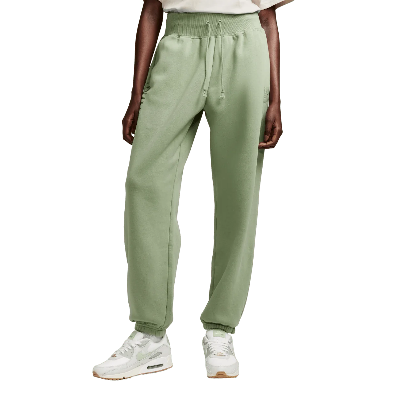 Women s Fleece High Waisted Oversized Sweatpants FN7367 386