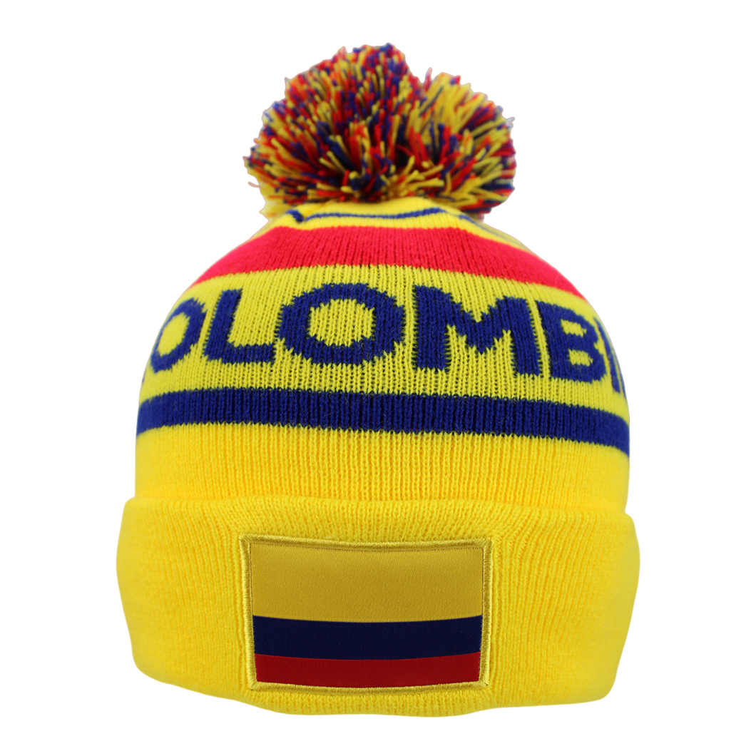 Colombia Women's World Cup Stripe Beanie (9GS105Z106)