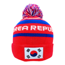 Load image into Gallery viewer, Korea Republic Women&#39;s World Cup Stripe Beanie (9GS105Z115)
