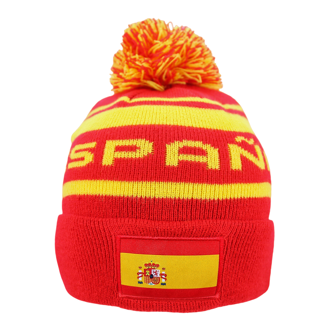 Spain Women's World Cup Stripe Beanie (9GS105Z124)