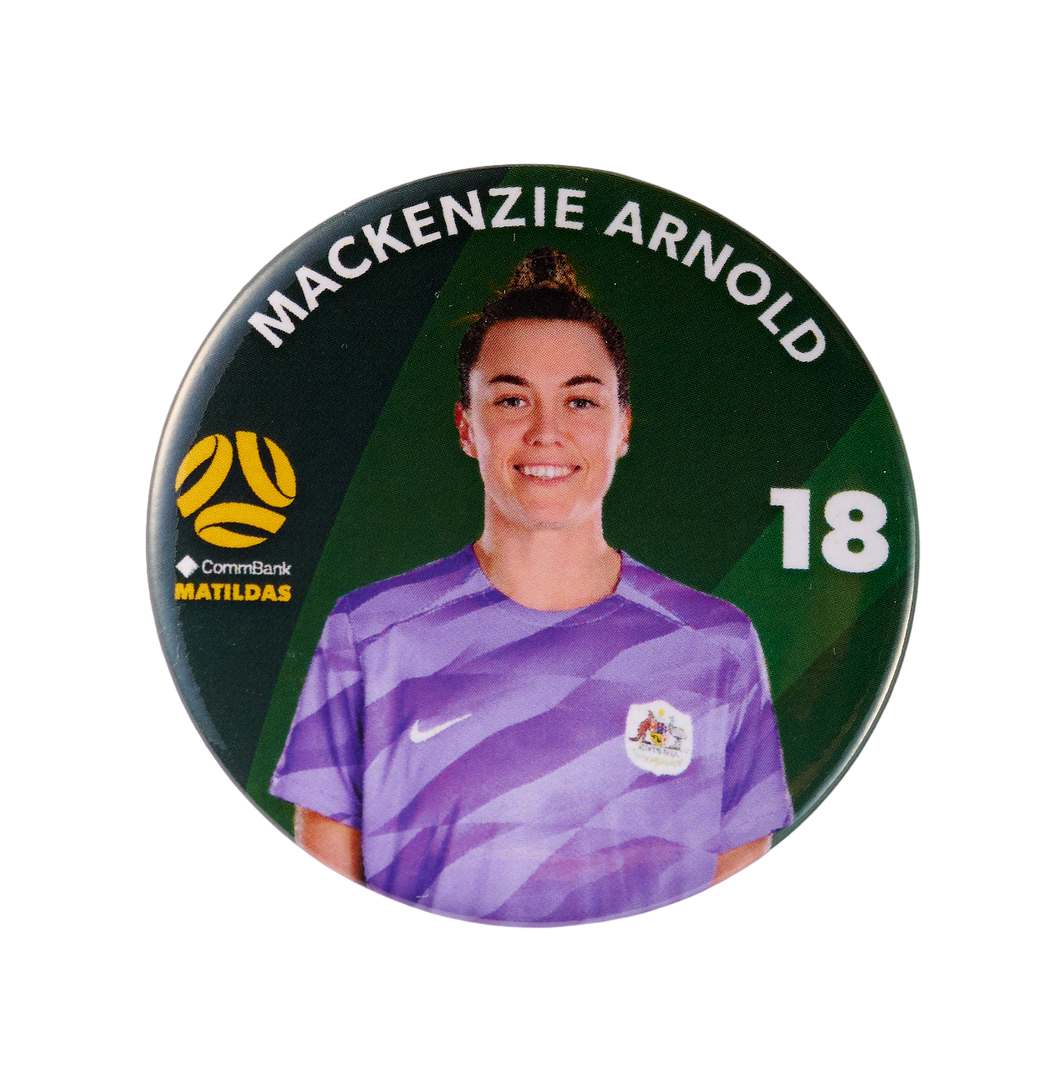 Matildas Player Badge Mackenzie Arnold (FAMATILDASBADGEARNOLD)