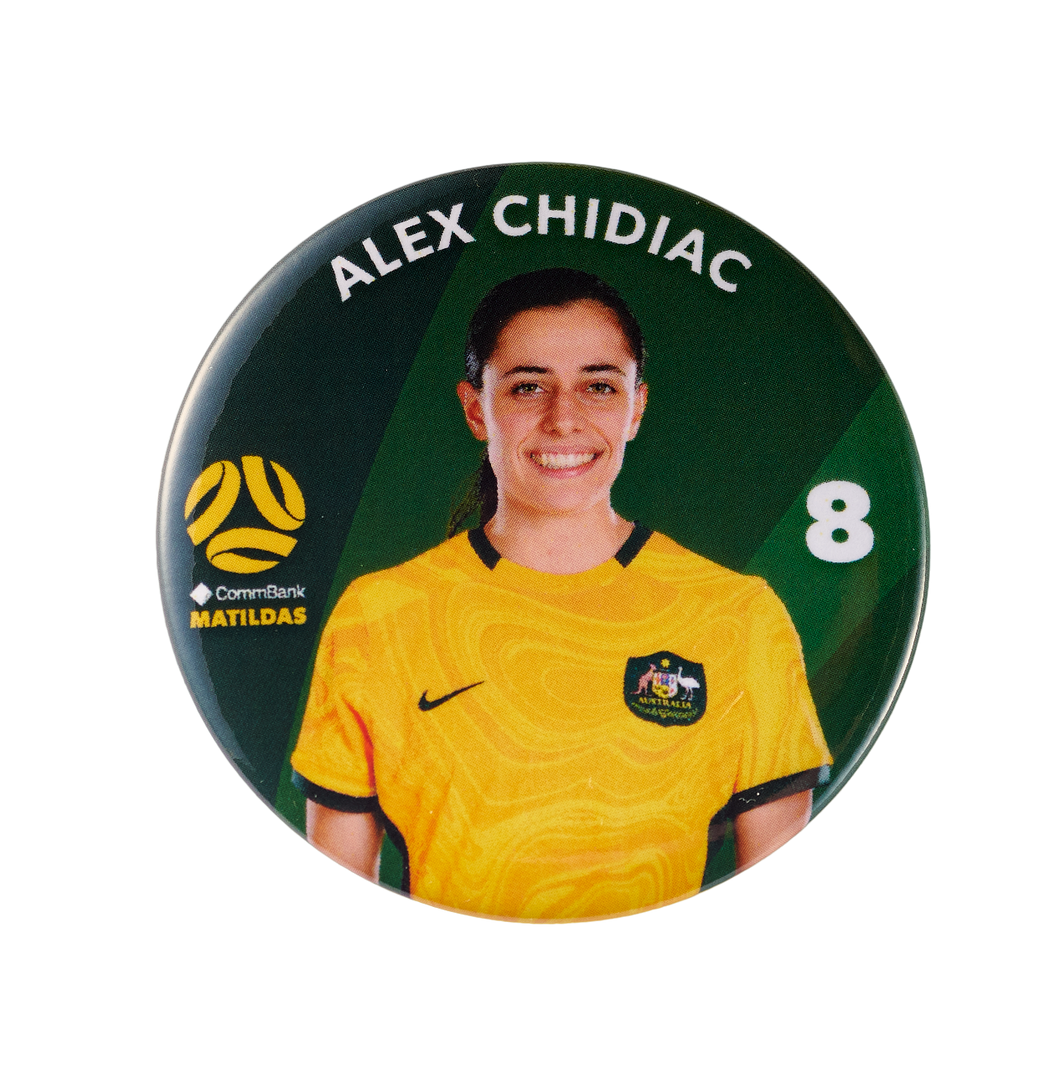 Matildas Player Badge Alex Chidiac (FAMATILDASBADGECHIDIAC)