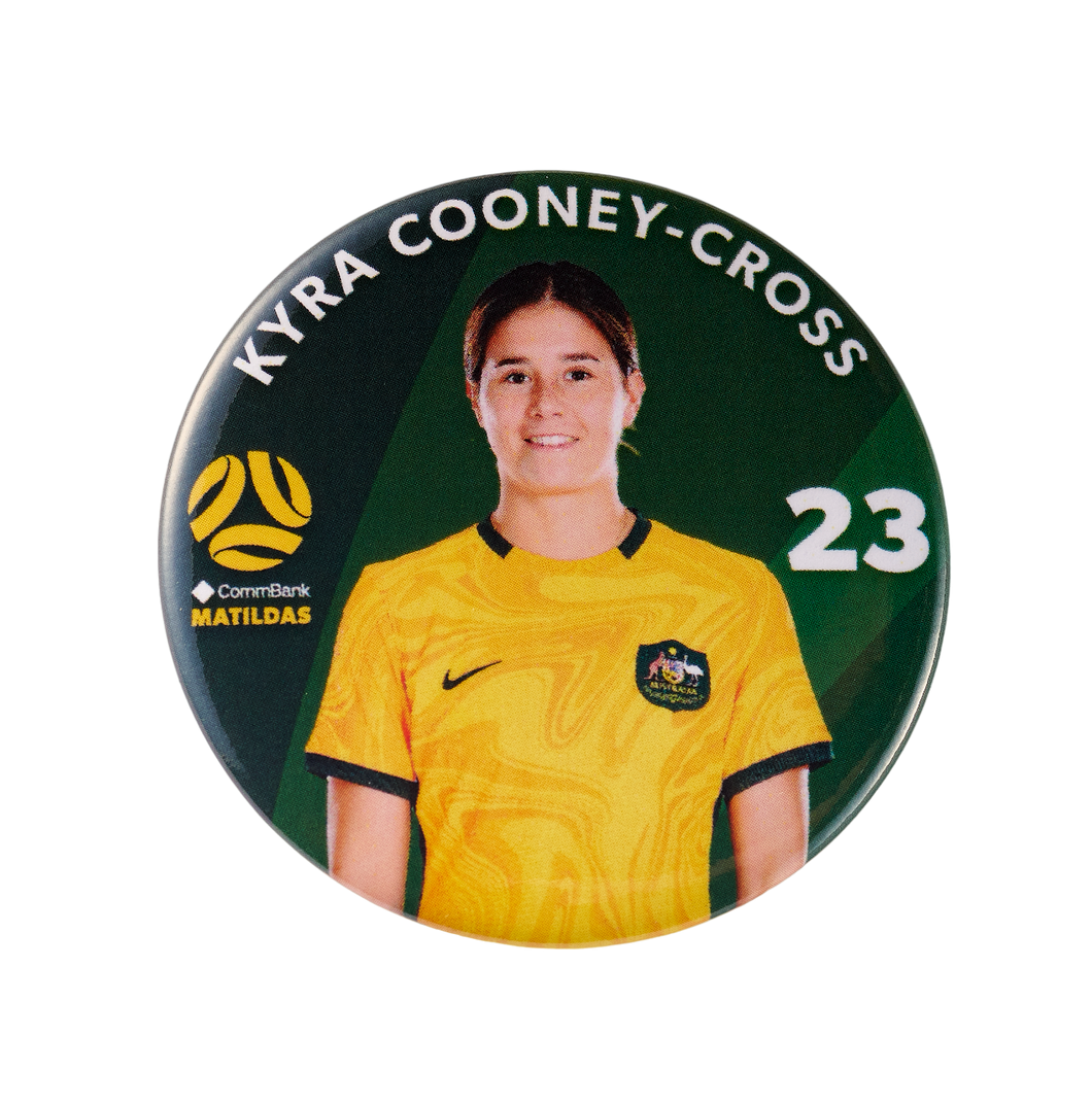 Matildas Player Badge Kyra Cooney-Cross (FAMATILDASBADGECOONEY)