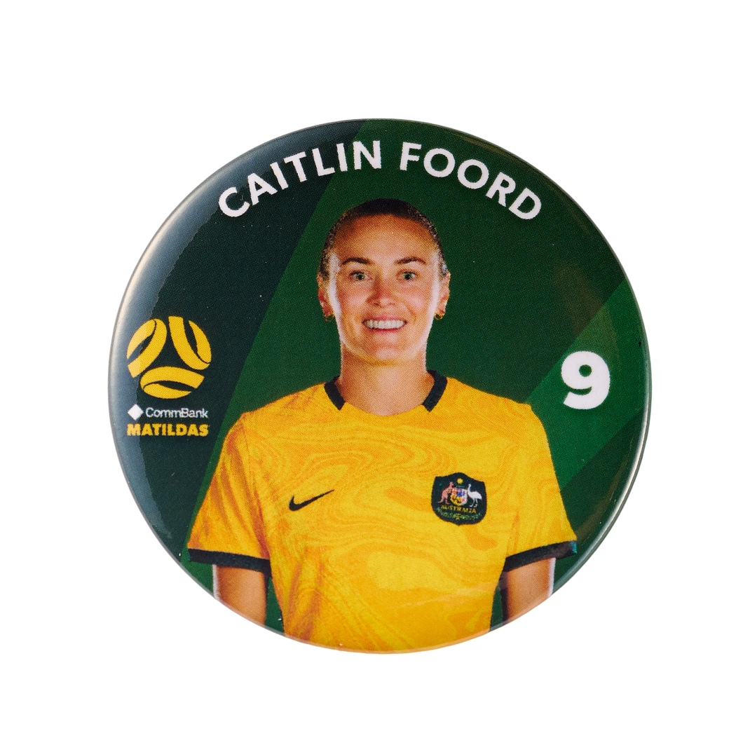 Matildas Player Badge Caitlin Foord (FAMATILDASBADGEFOORD)