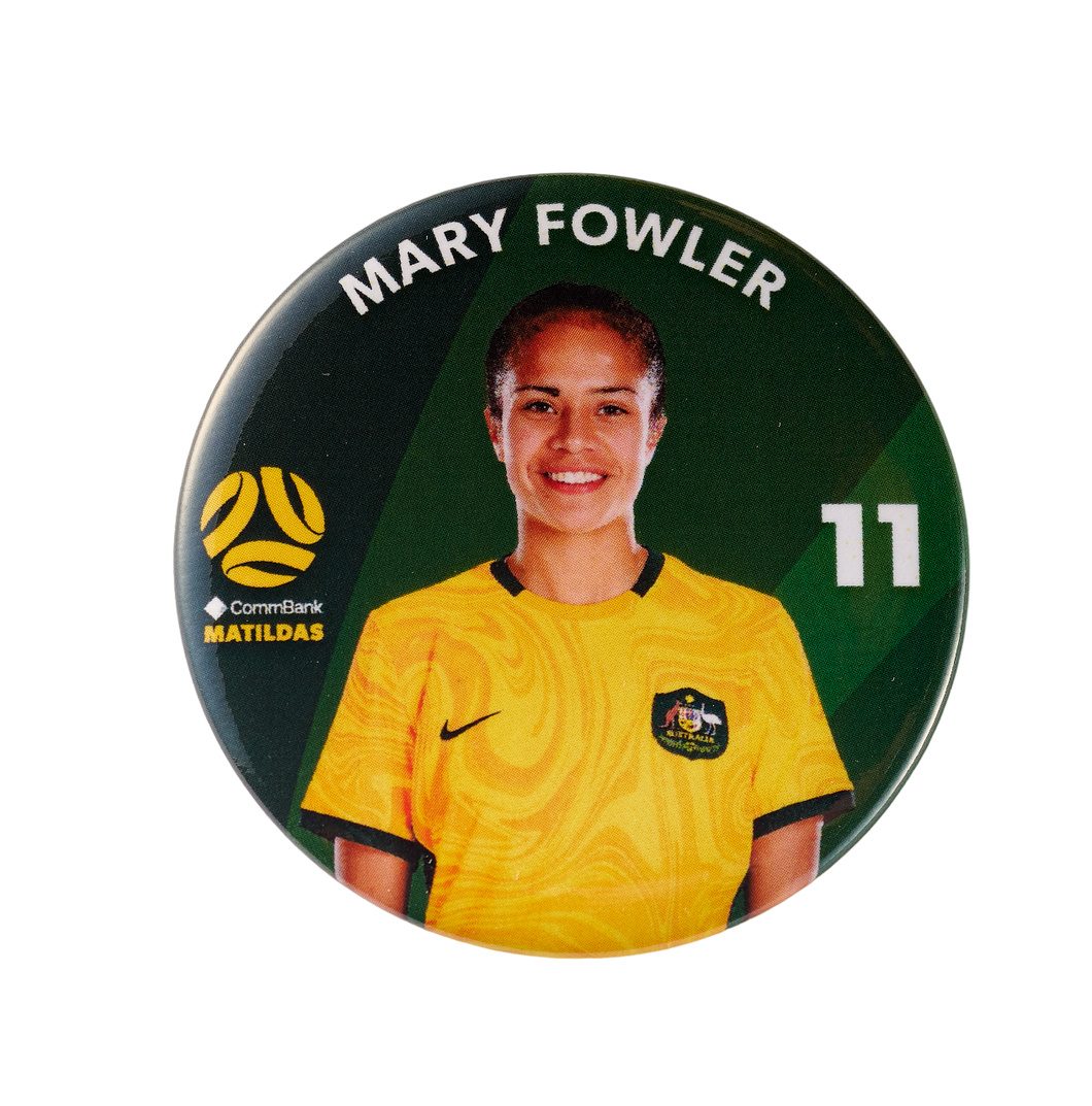 Matildas Player Badge Mary Fowler (FAMATILDASBADGEFOWLER)