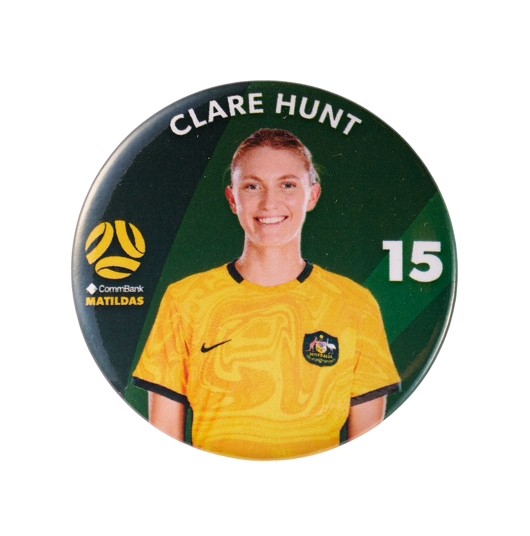 Matildas Player Badge Clare Hunt (FAMATILDASBADGEHUNT)