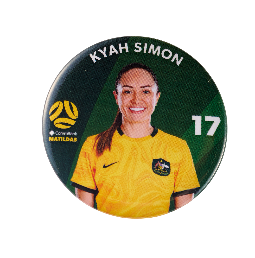 Matildas Player Badge Kyah Simon (FAMATILDASBADGESIMON)