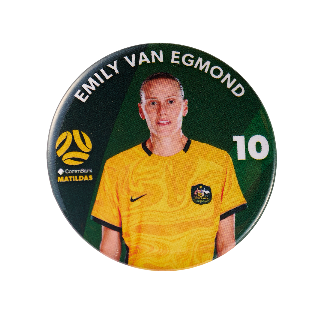Matildas Player Badge Emily Van Egmond (FAMATILDASBADGEVANEGM)
