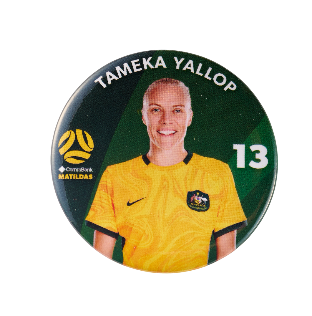 Matildas Player Badge Tameka Yallop (FAMATILDASBADGEYALLOP)