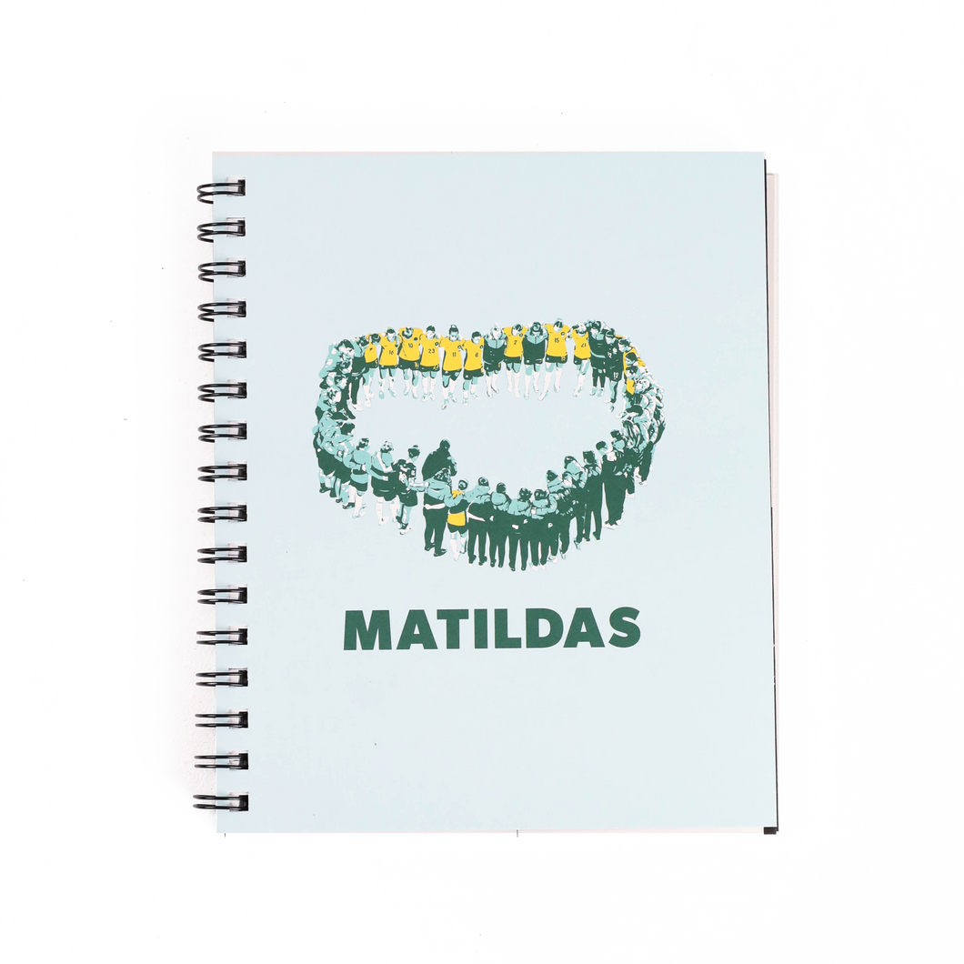 Matildas Back to School A5 Notebook - Heart Huddle (9631903-01)