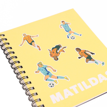 Load image into Gallery viewer, Matildas Back to School A5 Notebook - Player Stack (9631903-02)
