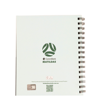 Load image into Gallery viewer, Matildas Back to School A5 Notebook - Heart Huddle (9631903-01)
