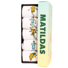 Load image into Gallery viewer, Matildas Back to School Box of Socks 5 Pairs (9631905-02)
