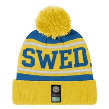 Load image into Gallery viewer, Sweden Cuffed Pom Beanie (7KIMO7A48-SWE)
