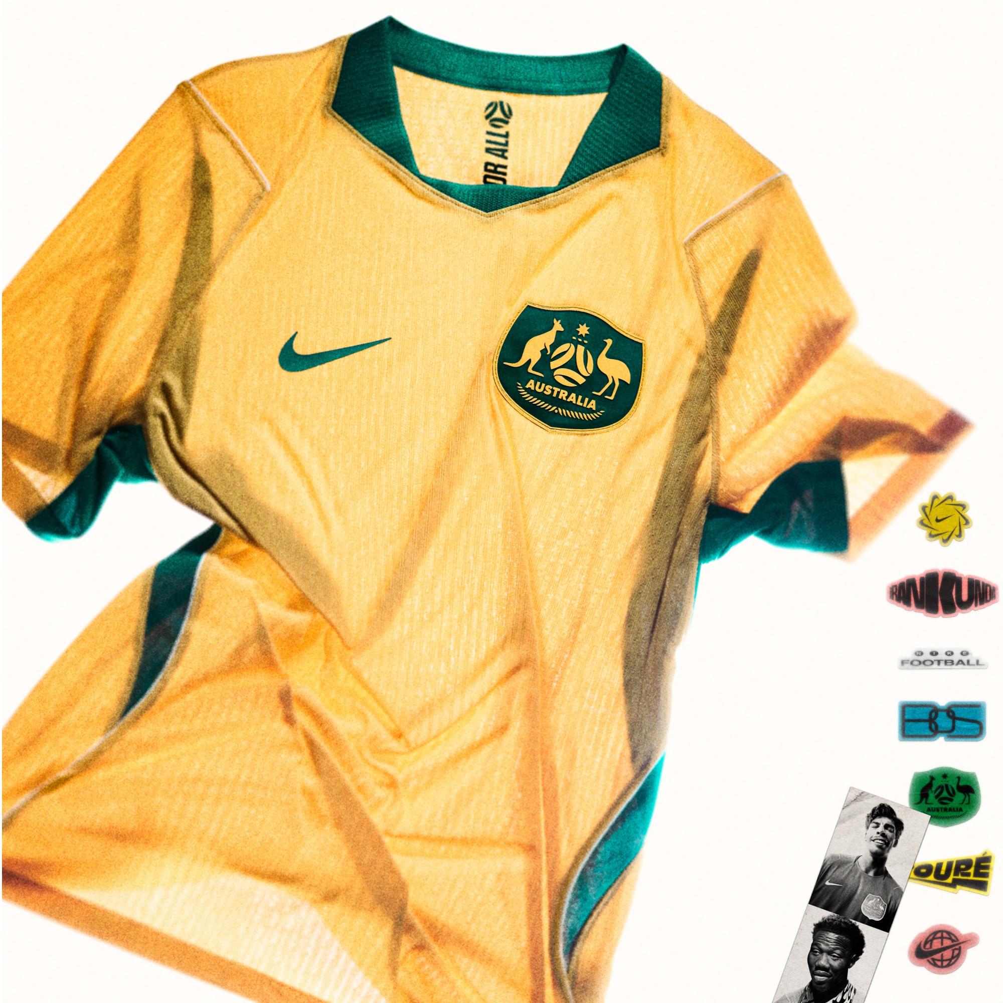 Australia Home 2026 Nike Dri-FIT Stadium Jersey - Older Kids